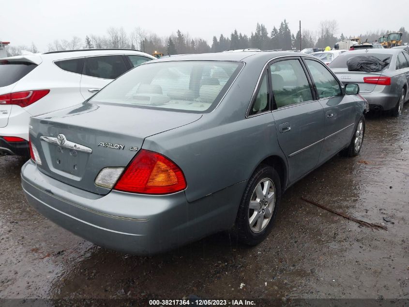 2002 Toyota Avalon Xls VIN: 4T1BF28B72U205492 Lot: 38217364