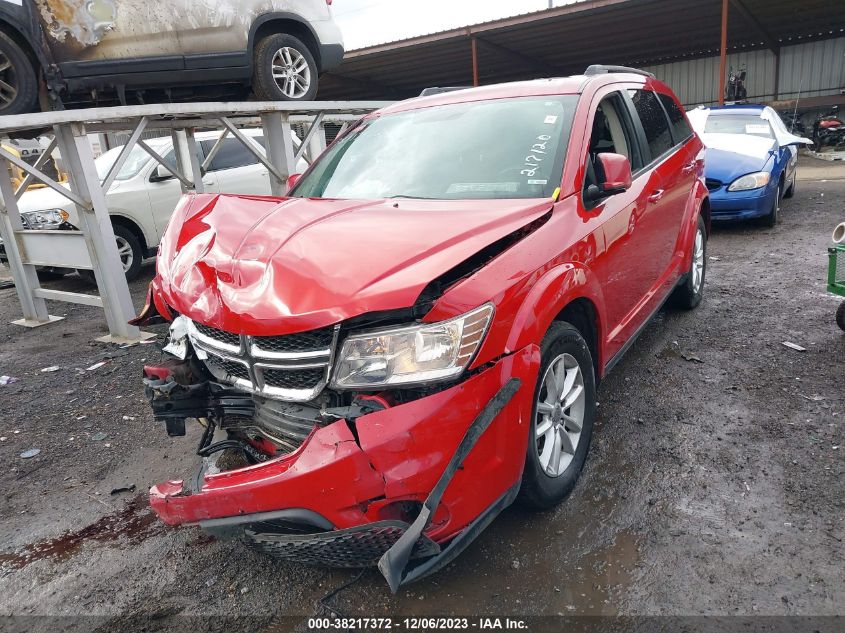 2016 Dodge Journey Sxt VIN: 3C4PDDBG6GT217120 Lot: 38217372