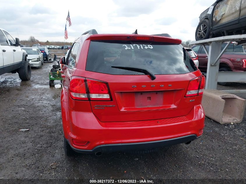 2016 Dodge Journey Sxt VIN: 3C4PDDBG6GT217120 Lot: 38217372