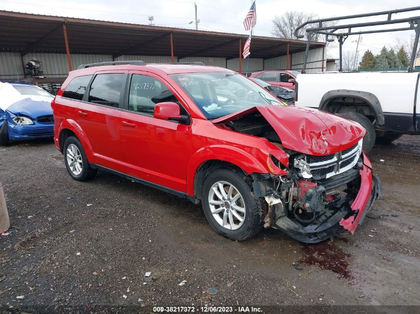 2016 Dodge Journey Sxt VIN: 3C4PDDBG6GT217120 Lot: 38217372