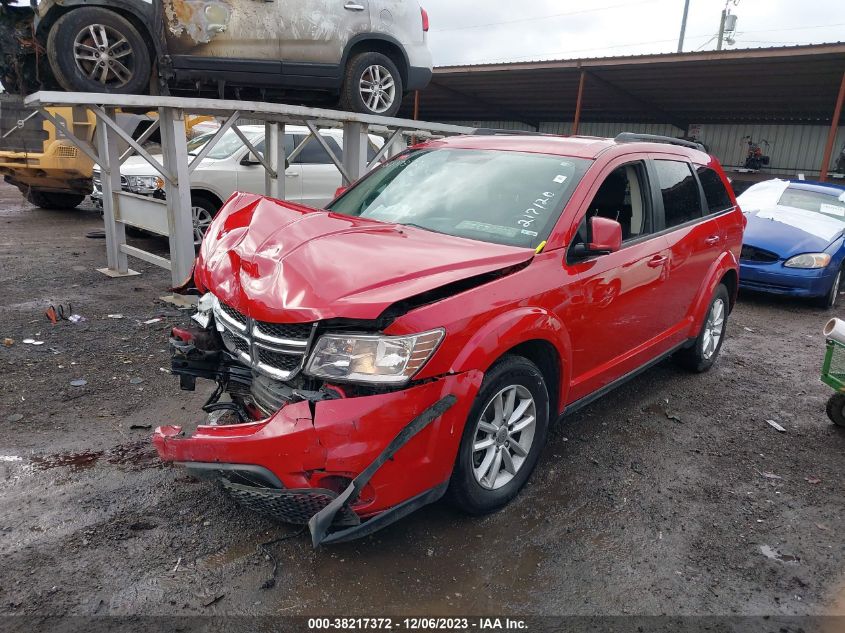 2016 Dodge Journey Sxt VIN: 3C4PDDBG6GT217120 Lot: 38217372