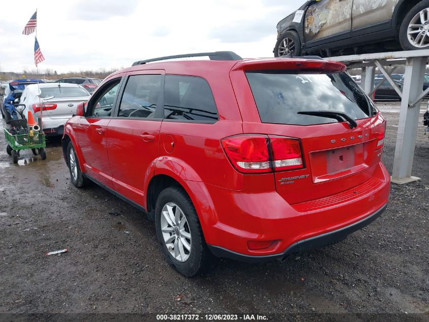 2016 Dodge Journey Sxt VIN: 3C4PDDBG6GT217120 Lot: 38217372