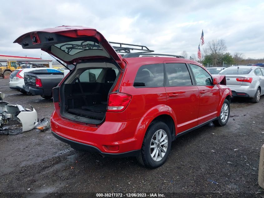 2016 Dodge Journey Sxt VIN: 3C4PDDBG6GT217120 Lot: 38217372