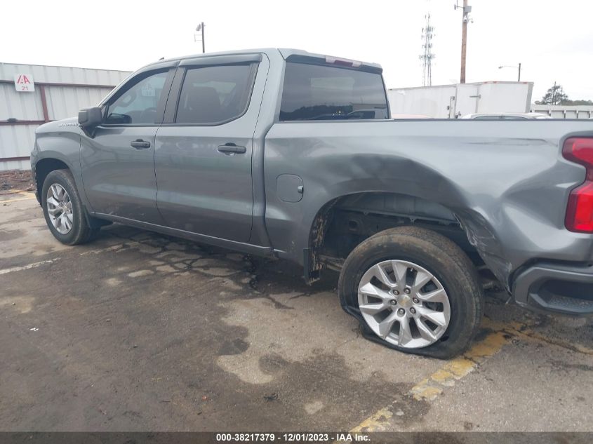 2021 Chevrolet Silverado 1500 2Wd Short Bed Custom VIN: 3GCPWBEK7MG359687 Lot: 38217379