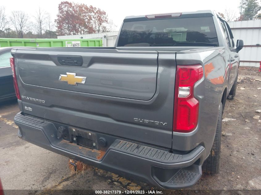 2021 Chevrolet Silverado 1500 2Wd Short Bed Custom VIN: 3GCPWBEK7MG359687 Lot: 38217379