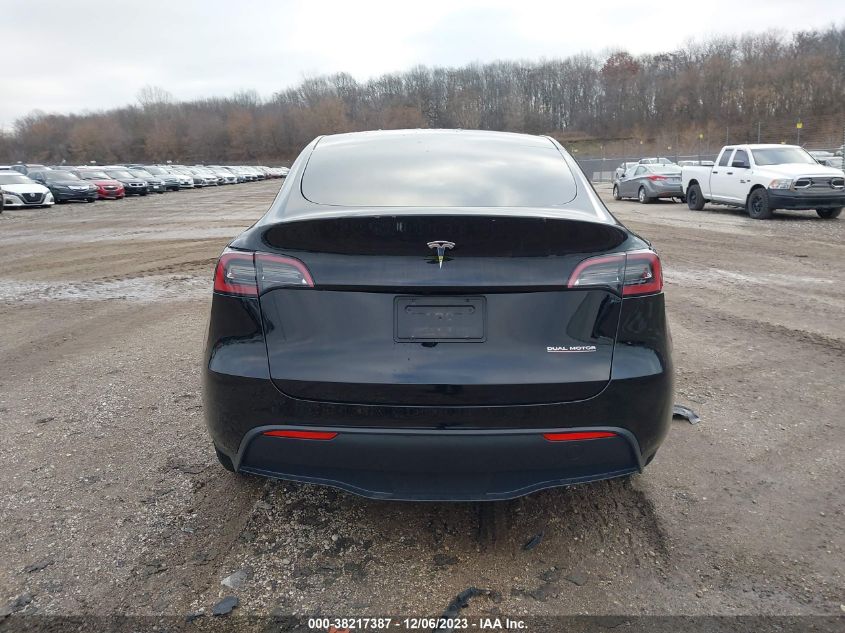 2023 Tesla Model Y Performance Dual Motor All-Wheel Drive/Awd VIN: 7SAYGDEF8PF750800 Lot: 38217387