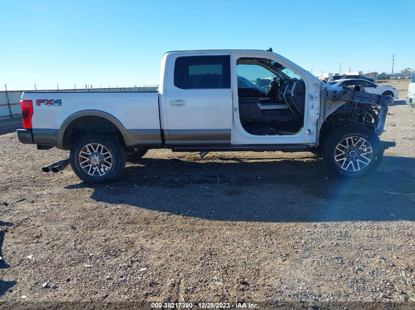 2019 Ford Super Duty F-250 Srw Xl/Xlt/Lariat/King Ranch/Platinum/Limited VIN: 1FT7W2BTXKED10646 Lot: 38217390