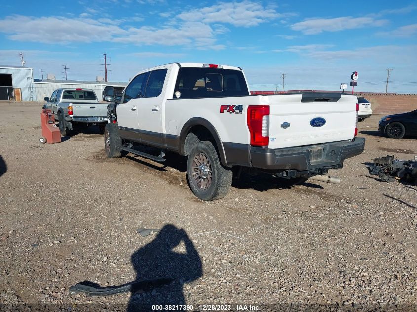 2019 Ford Super Duty F-250 Srw Xl/Xlt/Lariat/King Ranch/Platinum/Limited VIN: 1FT7W2BTXKED10646 Lot: 38217390