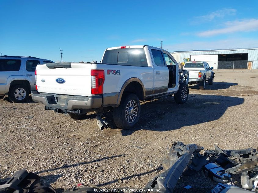 2019 Ford Super Duty F-250 Srw Xl/Xlt/Lariat/King Ranch/Platinum/Limited VIN: 1FT7W2BTXKED10646 Lot: 38217390