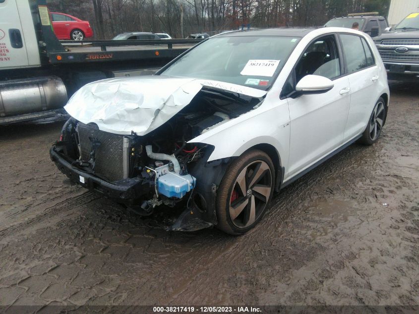 2018 Volkswagen Golf Gti 2.0T Autobahn VIN: 3VW547AU1JM294069 Lot: 38217419