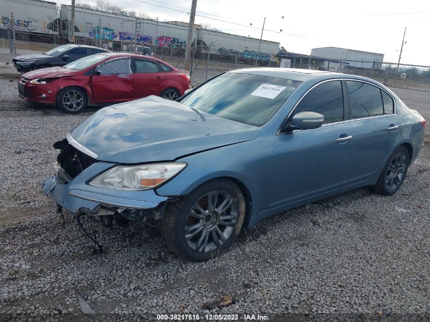 2011 Hyundai Genesis 3.8 VIN: KMHGC4DE5BU134321 Lot: 38217515