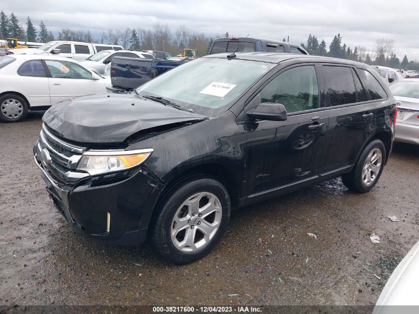 2012 Ford Edge Sel VIN: 2FMDK4JCXCBA71698 Lot: 38217600