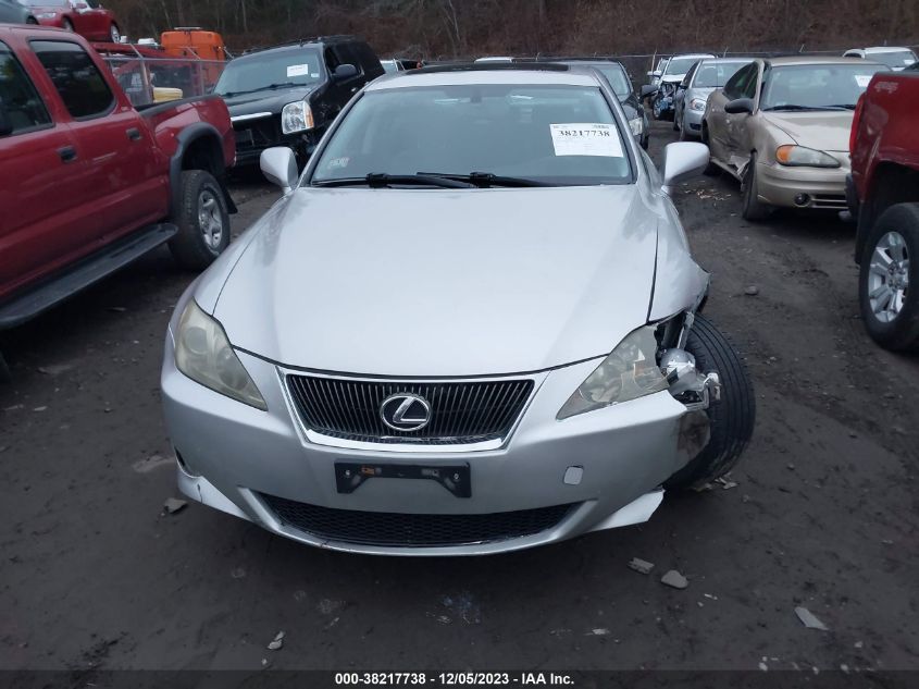 2008 Lexus Is 250 VIN: JTHCK262185020962 Lot: 38217738