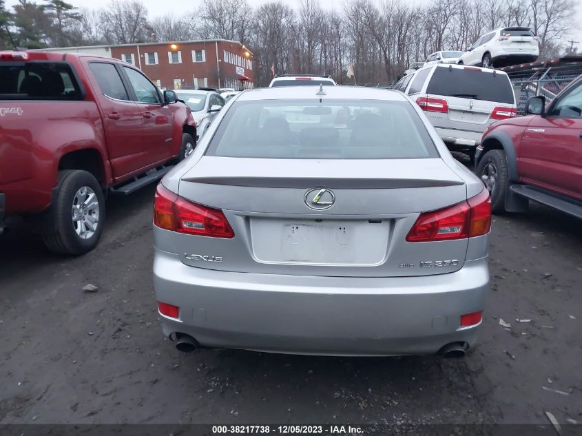 2008 Lexus Is 250 VIN: JTHCK262185020962 Lot: 38217738