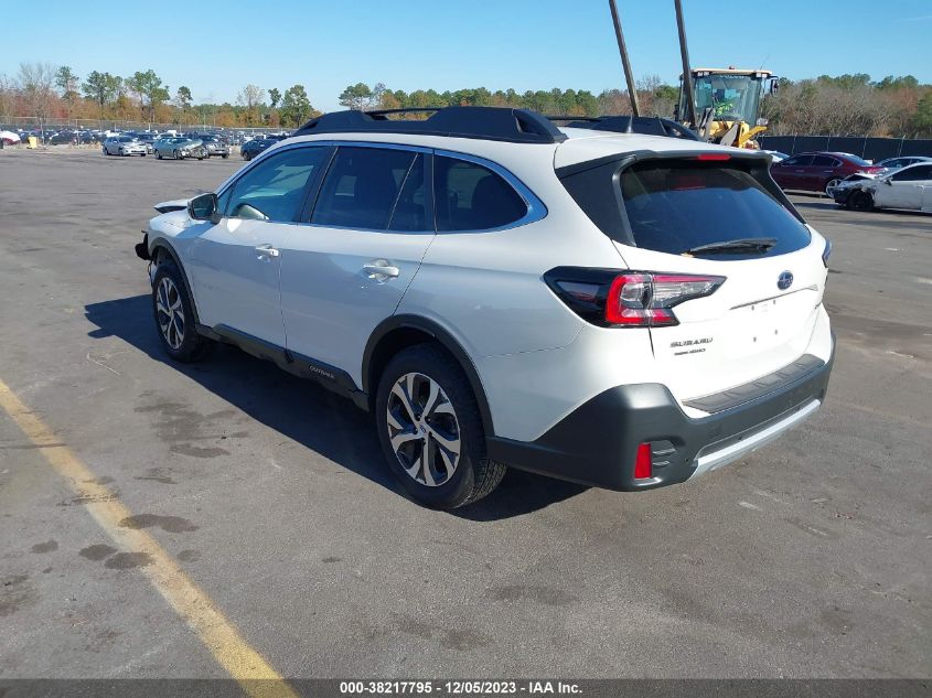 2022 Subaru Outback Limited VIN: 4S4BTANC1N3199523 Lot: 38217795