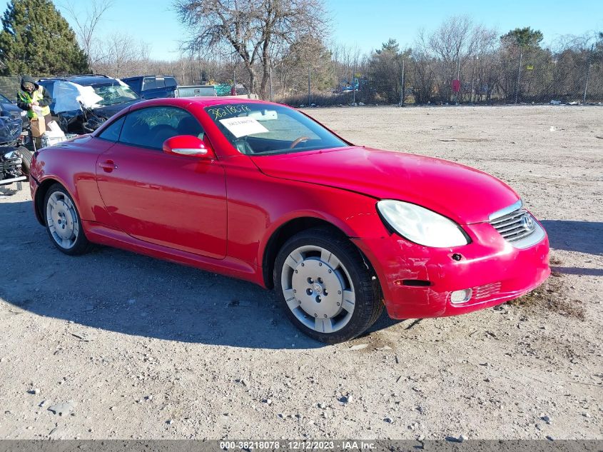 2005 Lexus Sc 430 VIN: JTHFN48Y950062922 Lot: 38218078