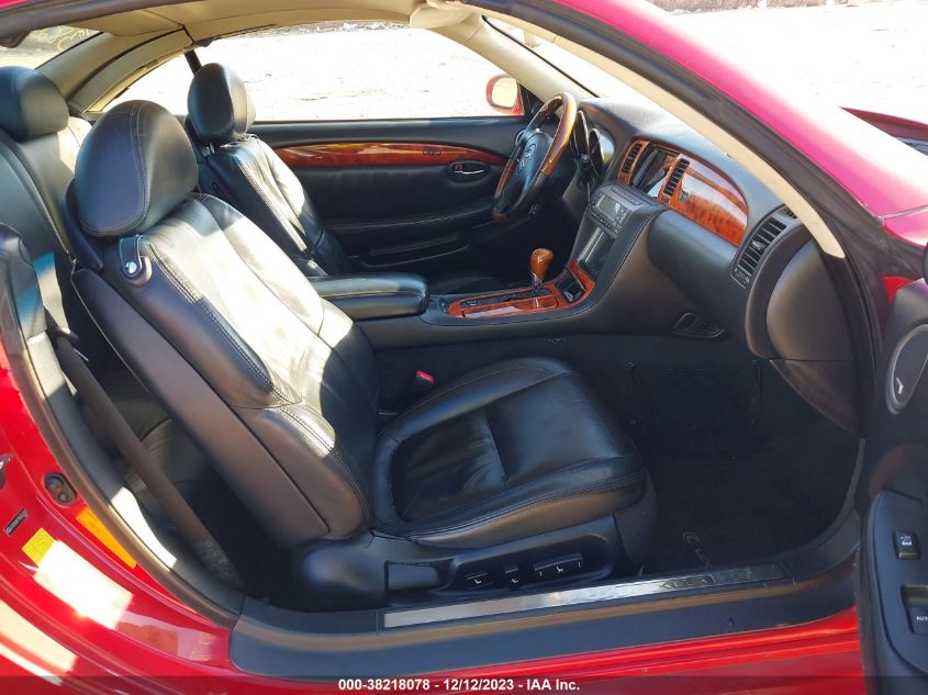 2005 Lexus Sc 430 VIN: JTHFN48Y950062922 Lot: 38218078