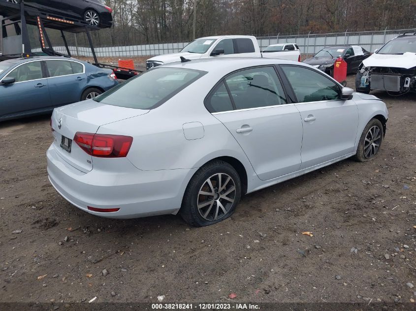 2017 Volkswagen Jetta 1.4T Se VIN: 3VWDB7AJ5HM260833 Lot: 38218241