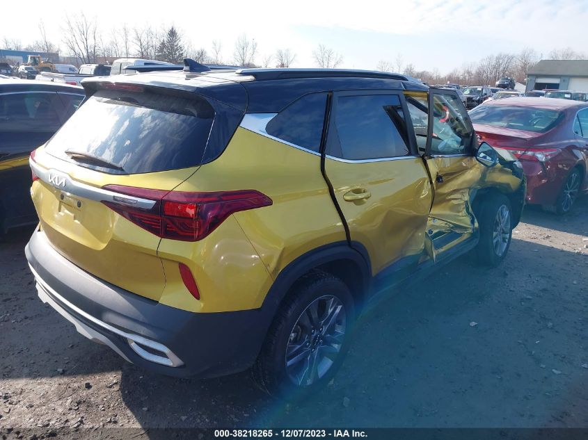2022 Kia Seltos S VIN: KNDEUCAAXN7245387 Lot: 38218265