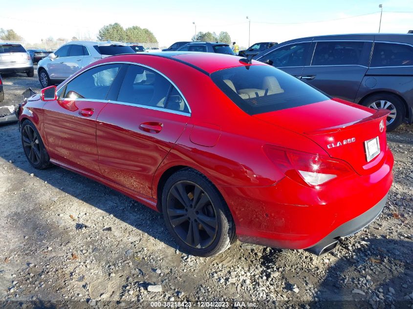 2014 Mercedes-Benz Cla 250 VIN: WDDSJ4EB2EN053905 Lot: 38218423