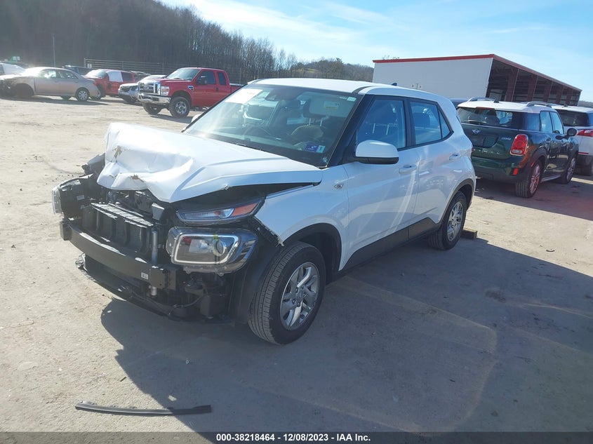 2022 Hyundai Venue Se VIN: KMHRB8A33NU155226 Lot: 38218464