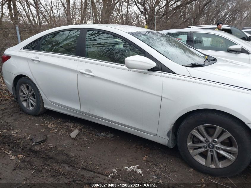 2012 Hyundai Sonata Gls VIN: 5NPEB4AC2CH444052 Lot: 38218483