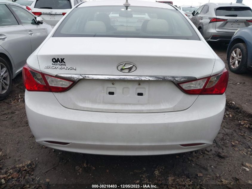 2012 Hyundai Sonata Gls VIN: 5NPEB4AC2CH444052 Lot: 38218483