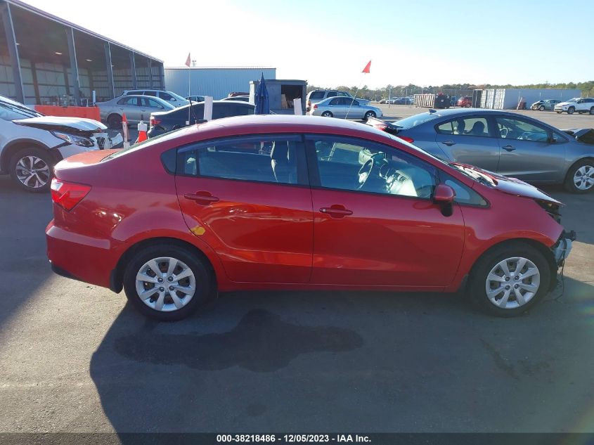 2017 Kia Rio Lx VIN: KNADM4A30H6115158 Lot: 38218486