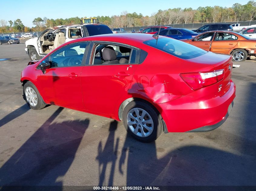 2017 Kia Rio Lx VIN: KNADM4A30H6115158 Lot: 38218486