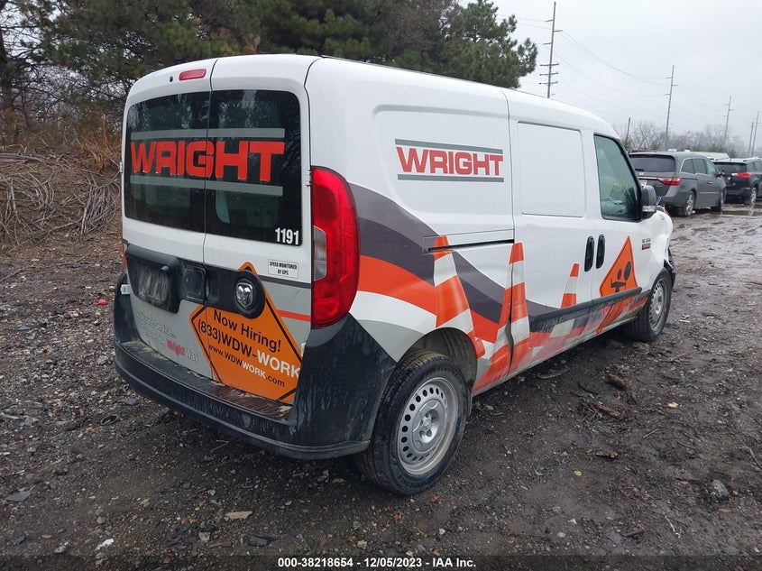 2020 Ram Promaster City Tradesman VIN: ZFBHRFAB0L6S48118 Lot: 38218654