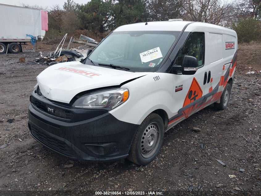 2020 Ram Promaster City Tradesman VIN: ZFBHRFAB0L6S48118 Lot: 38218654