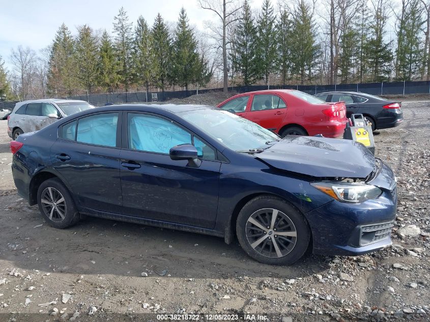 2020 Subaru Impreza Premium VIN: 4S3GKAV64L3614662 Lot: 38218722