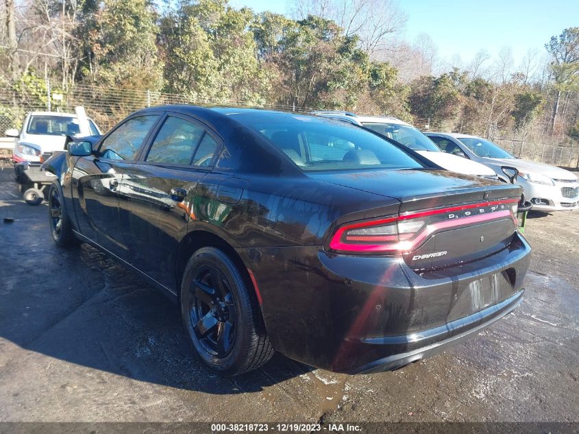 2016 Dodge Charger Police VIN: 2C3CDXAT3GH356715 Lot: 38218723