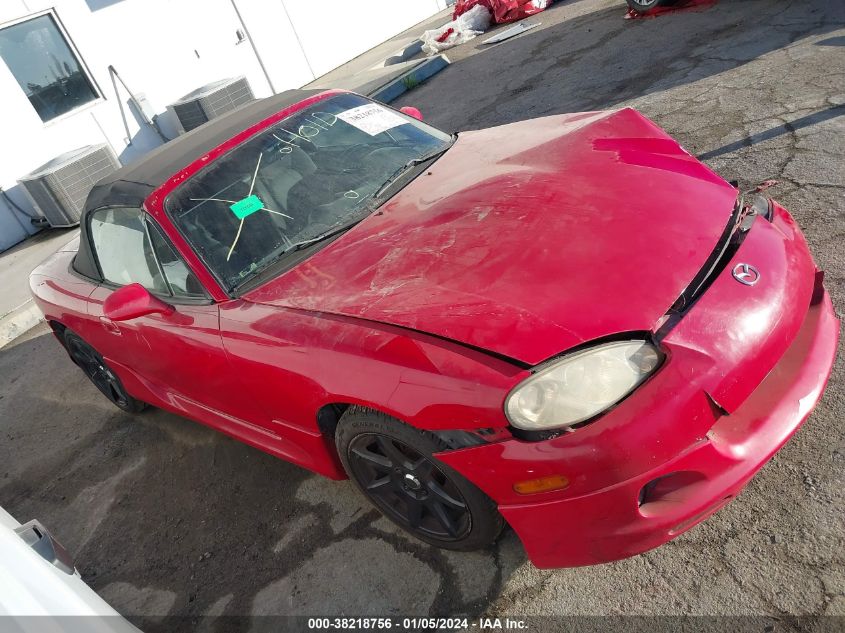 2003 Mazda Mx-5 Miata Cloth/Ls/Se/Shinsen VIN: JM1NB353X30310181 Lot: 38218756