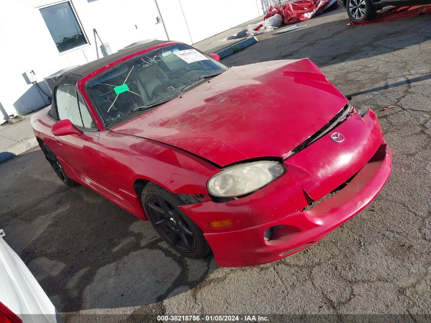 2003 Mazda Mx-5 Miata Cloth/Ls/Se/Shinsen VIN: JM1NB353X30310181 Lot: 38218756