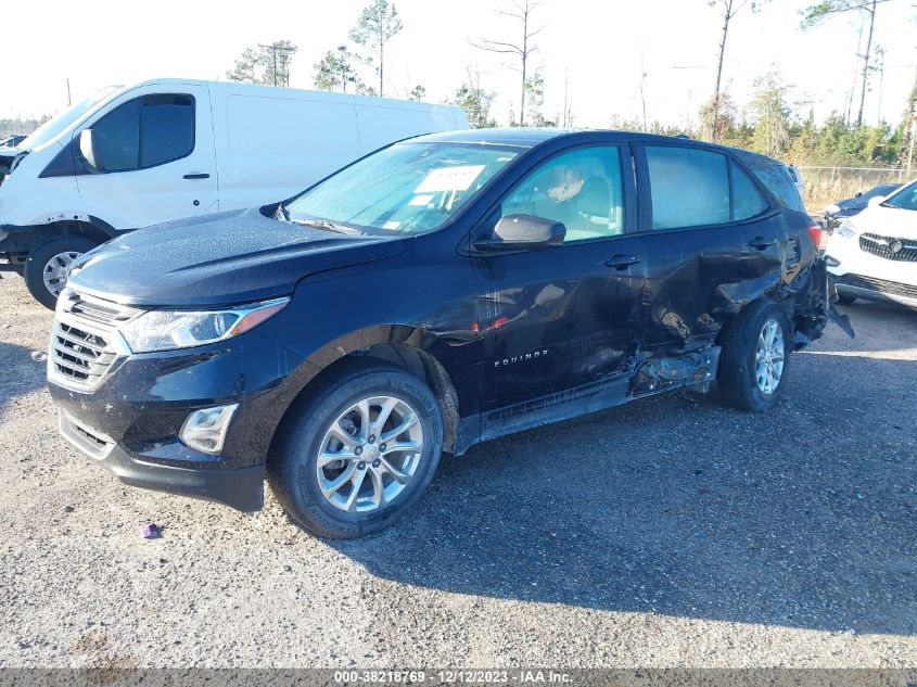 2021 Chevrolet Equinox Fwd Ls VIN: 2GNAXHEV0M6157602 Lot: 38218769