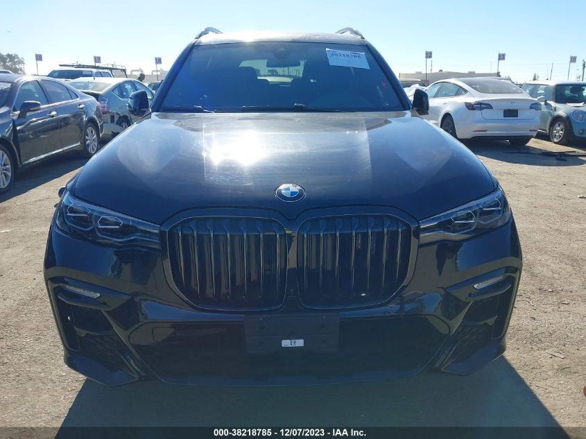 2022 BMW X7 xDrive40I VIN: 5UXCW2C09N9J22215 Lot: 38218785