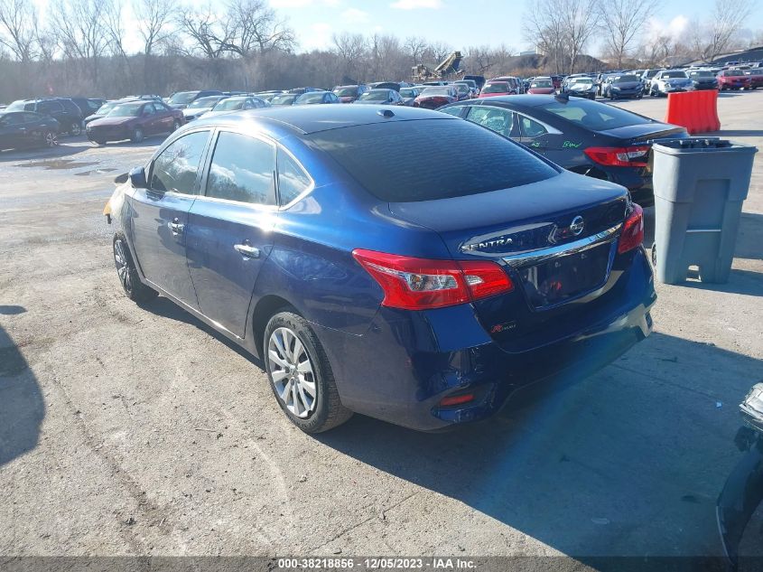 2017 Nissan Sentra Sv VIN: 3N1AB7AP8HY284663 Lot: 38218856