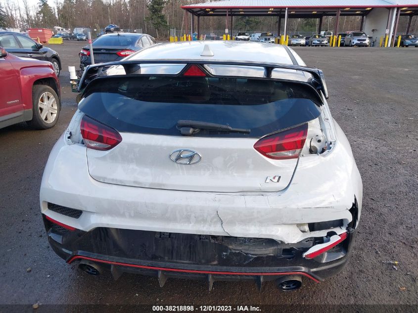 2020 Hyundai Veloster N VIN: KMHT36AH2LU007049 Lot: 38218898