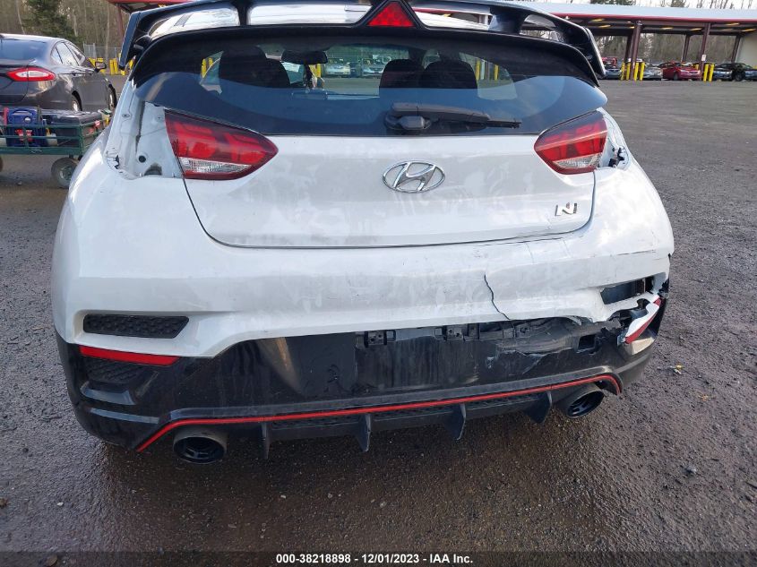 2020 Hyundai Veloster N VIN: KMHT36AH2LU007049 Lot: 38218898