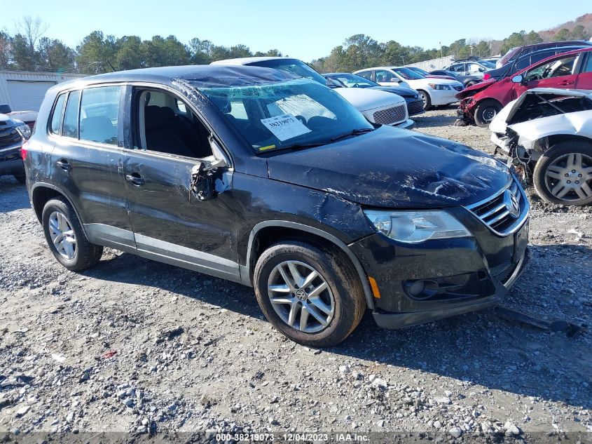 2011 Volkswagen Tiguan S VIN: WVGAV7AX9BW540968 Lot: 38219073