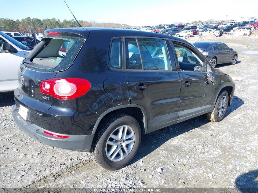 2011 Volkswagen Tiguan S VIN: WVGAV7AX9BW540968 Lot: 38219073