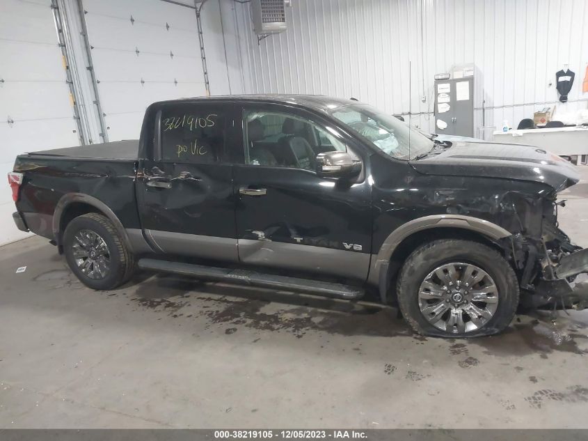 2018 Nissan Titan Platinum Reserve/S/Sv/Pro-4X/Sl VIN: 1N6AA1E50JN542843 Lot: 38219105