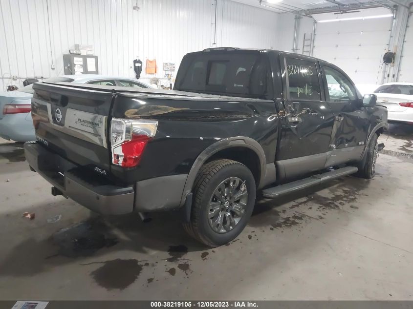 2018 Nissan Titan Platinum Reserve/S/Sv/Pro-4X/Sl VIN: 1N6AA1E50JN542843 Lot: 38219105