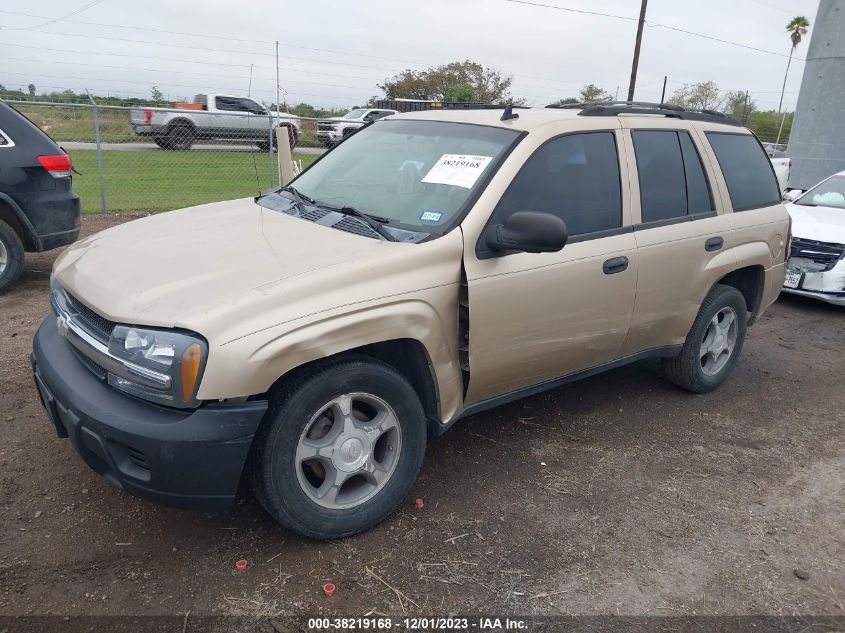 1GNDS13S172157783 2007 Chevrolet Trailblazer Ls