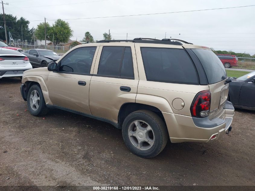 1GNDS13S172157783 2007 Chevrolet Trailblazer Ls