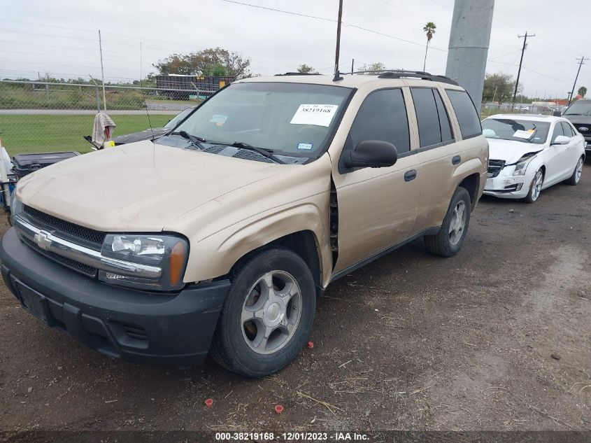 2007 Chevrolet Trailblazer Ls VIN: 1GNDS13S172157783 Lot: 38219168