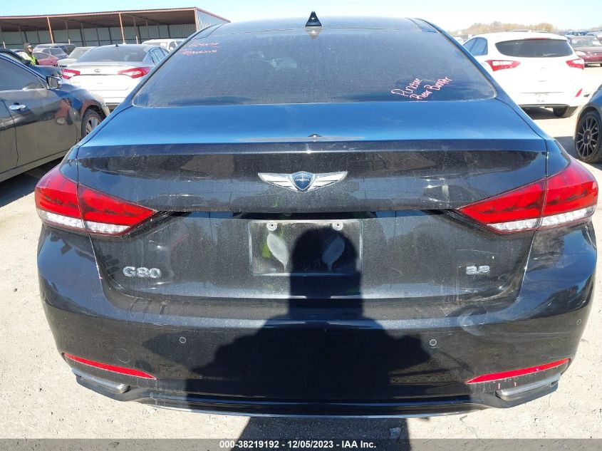 2018 Genesis G80 3.8L VIN: KMHGN4JE3JU280441 Lot: 38219192