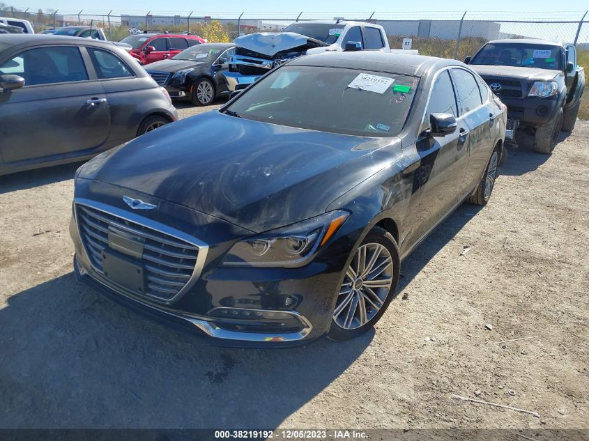 2018 Genesis G80 3.8L VIN: KMHGN4JE3JU280441 Lot: 38219192