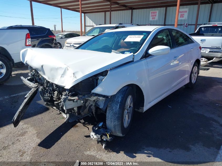 2014 Hyundai Sonata Gls VIN: 5NPEB4AC6EH824207 Lot: 38219200